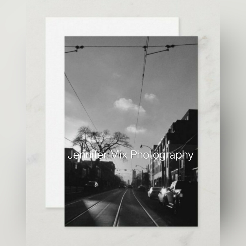 Blank greeting cards of Toronto
